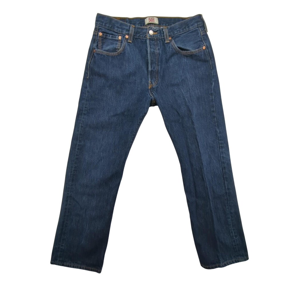 Vintage Levi's 501 Jeans Men 34x30 Straight Leg Button Fly Classic Denim 90s Y2K